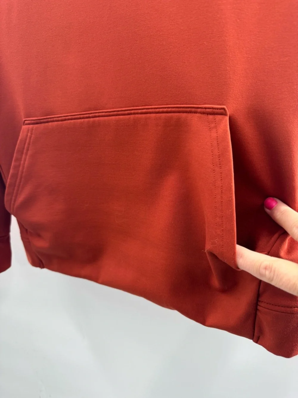 UNRL Crossover Hoodie ll Performance Wear in Canyon Burnt Orange Size Small - Picture 5 of 12